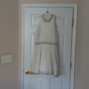 Pearl and bead dress
